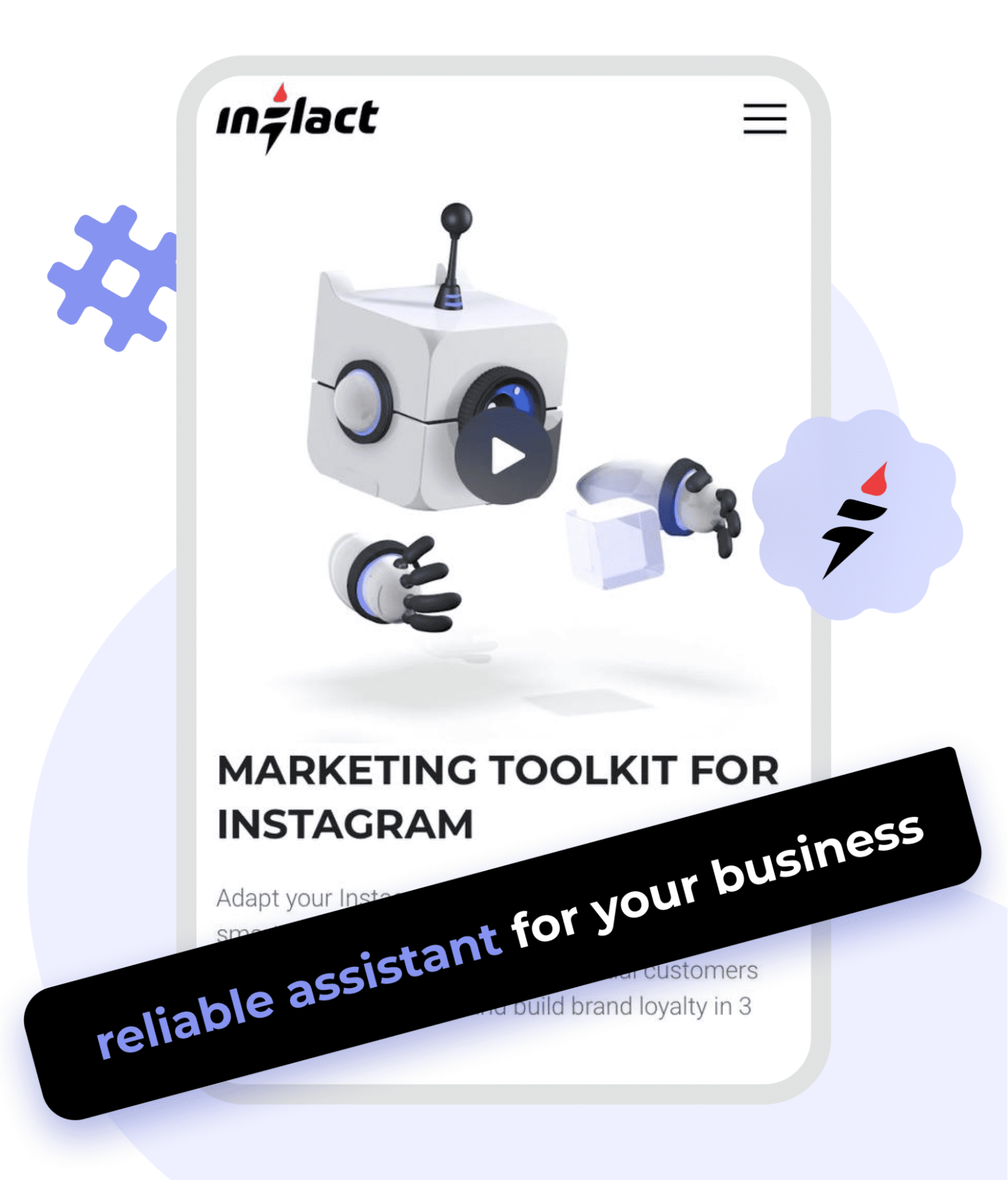 Inflact marketing tools for small business